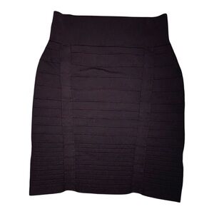 Rock & Republic Black Mini Skirt Size Medium.